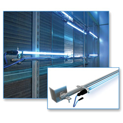 commercial UV light rack system