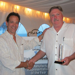 Manufacturer Rep of the Year award