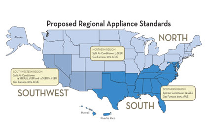 Regional Standards Map