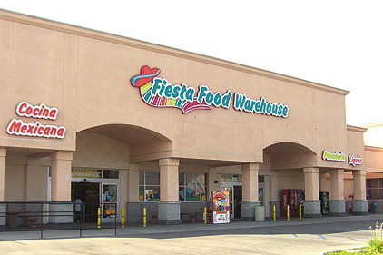 a warehouse-type food store in California