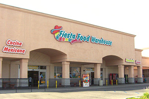 a warehouse-type food store in California