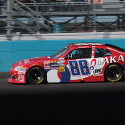 No. 88 JR Motorsports car on the Nationwide Tour