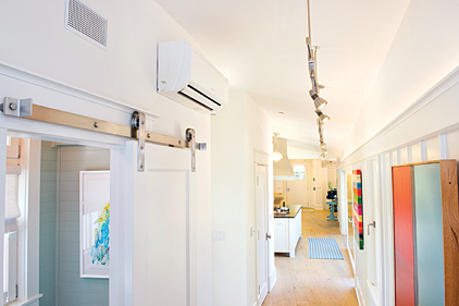 Customer awareness of ductless systems is helping contribute to growth patterns seen in residential and commercial ductless applications. (Photo by Ned Bonzi Photography.)