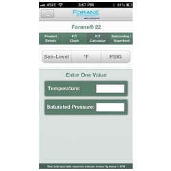 Forane PT Calculator App