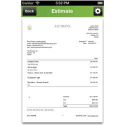 Contractor Estimating and Invoicing Tool