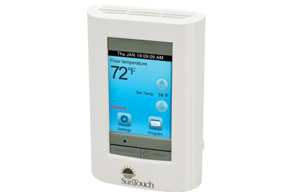 SunTouch, a Watts Water: Electric Floor-Heating Thermostats