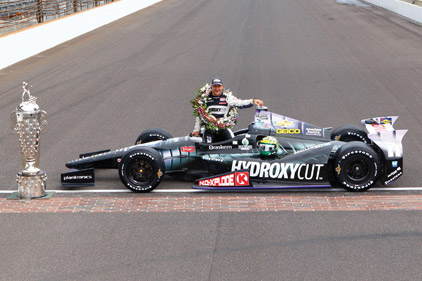 Bryant Heating & Cooling Systems earned its first-ever victory at the Indianapolis 500 since beginning its participation in auto racing in 1958. 