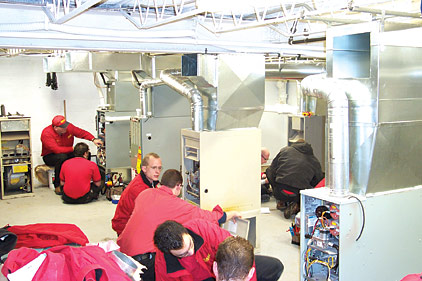 At Isaac Heating & Air Conditioning, Rochester, N.Y., they have Isaac University, a school where employees are paid to train and learn all the latest in the HVAC industry.
