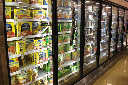 closed-door refrigeration cases