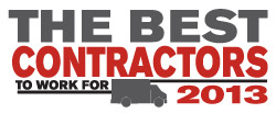 2013 Best Contractor to Work For