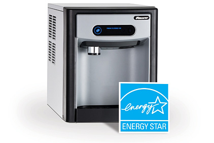Follettâ??s 7 Series ice-only dispensers with an integral air-cooled ice machine producing up to 125 pounds per day of ChewbletÂ® ice are now Energy Star-qualified.