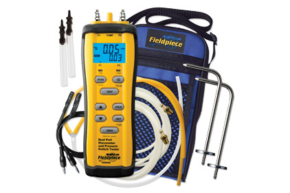 Fieldpiece Instruments Inc.: Pressure Switch, Dual Port Manometer