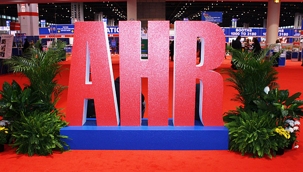 AHR Expo sign