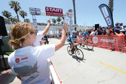 The Race Across America, powered by Trane, finished after 3,000 miles, with more than 300 cyclists participating.