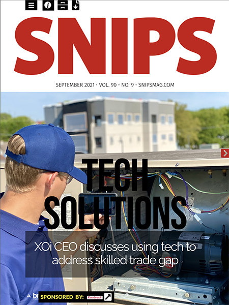 SNIPS NEWS September 2021 Cover