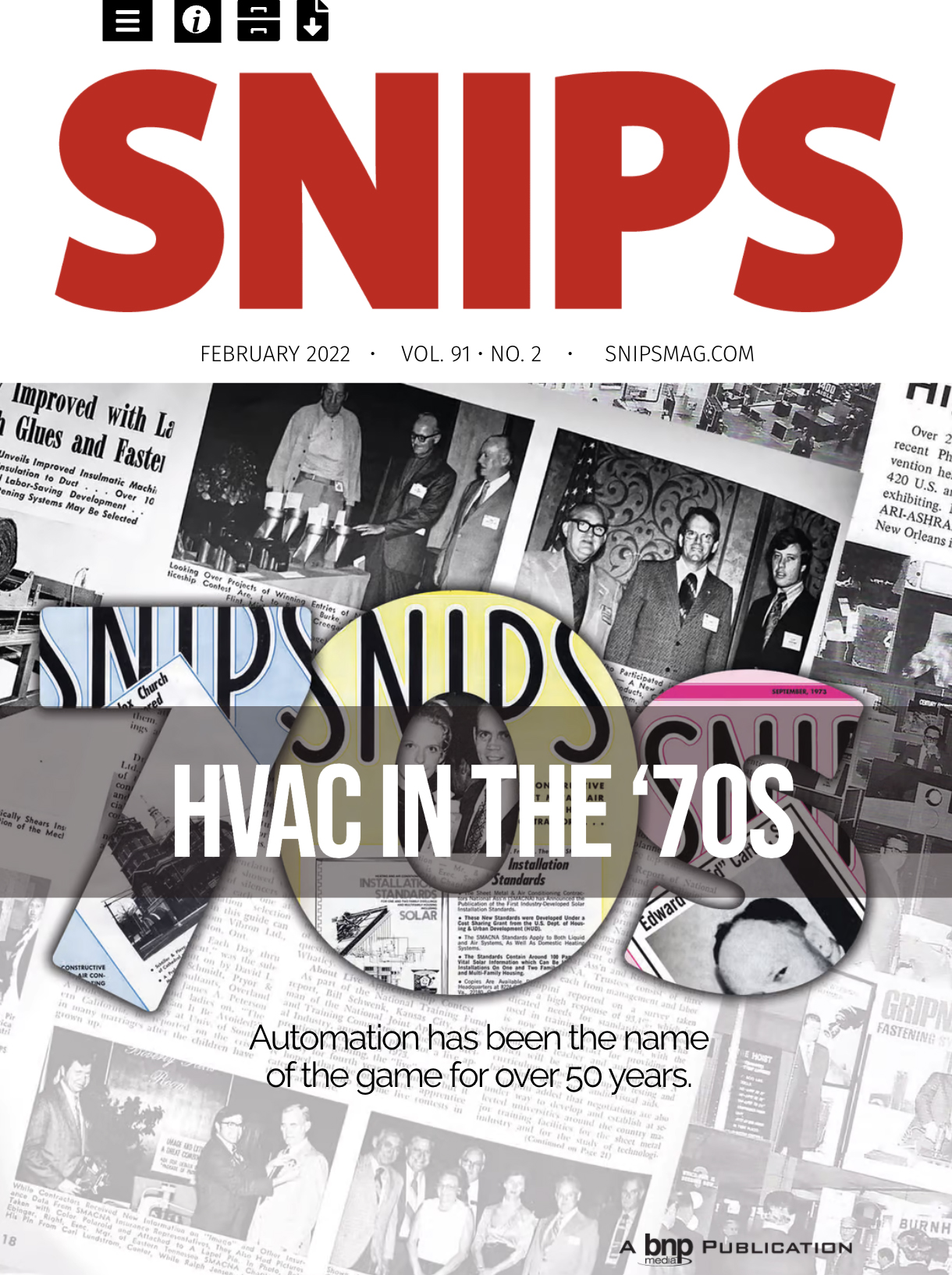 SNIPS NEWS February 2022 Cover