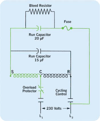 Single Pole Contactor Wiring Diagram from www.achrnews.com