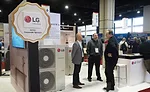LG Electronics USA showed off its Multi V unit at the ACCA tradeshow. - The ACHR News