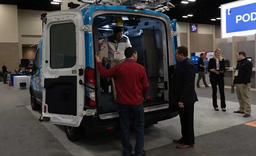 ACCA Conference 2019 - Adrian Steel shows off product at the ACCA trade show. - The ACHR News