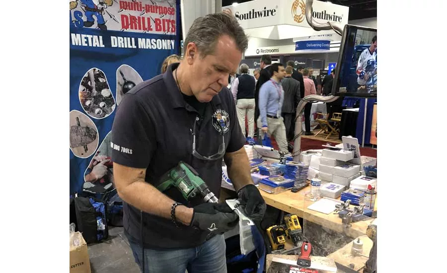 Bad Dog Tools demonstrated how to use their various blades. - The ACHR News