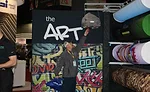 Some companies got creative in their booth designs, like this one pictured, where they used street art to draw attendees in and innovative duct designs to keep them there. - The ACHR News