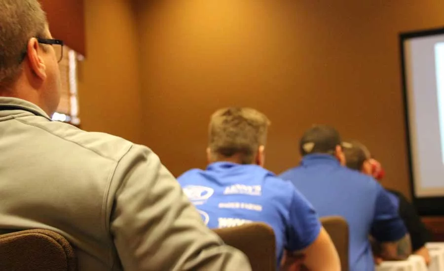 2019 Lennox VisionTECH Conference: Conference attendees listen to one of multiple breakout speakers. - The ACHR News