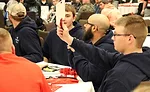 2019 Lennox VisionTECH Conference: Attendees at the 9th annual Lennox VisionTECH conference compete in the TechWarZ competition, a Jeopardy-style tournament. - The ACHR News