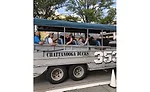 Participants were chartered to the dock in WWII authentic duck boats.