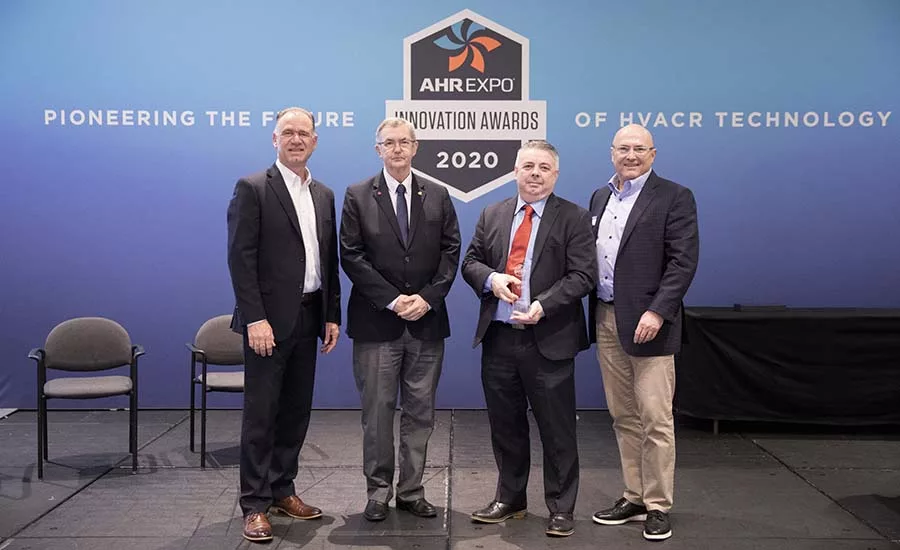 The Danfoss CO2 Adaptive Liquid Management (CALM) Solution received the AHR Expo Product of the Year award.