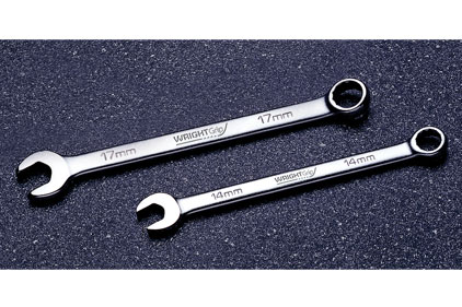 1-1/16 x 1-1/16 Wright Tool 1383 Double Angle Open End Wrench 