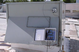 rooftop unit with wireless control