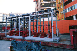 HVAC pump skids for Seattle Childrenâs Hospital