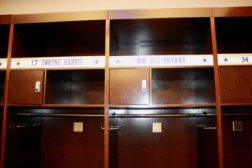Dallas Cowboys locker room