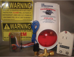 a/c unit copper alarm