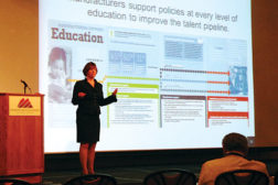 Jennifer McNelly highlighted the need for new talent in her keynote address at the HVACR & Mechanical Conference for Education Professionals in Colorado Springs, Colo.