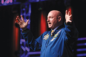Captain Mark Kelly discussed how perseverance has helped him overcome various personal and professional obstacles during the Mechanical Contractors Association of Americaâ€™s (MCAA) annual convention.