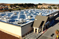 Many Wal-Mart retail stores across the country have more than just HVAC equipment installed on their rooftops. Through the companyâs various green energy projects, Wal-Mart generates enough energy to power 78,000 homes annually.