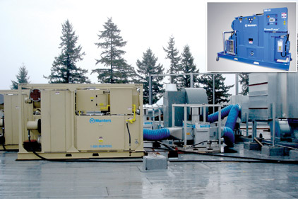 Munters Corp.: Temporary Desiccant Dehumidification Systems