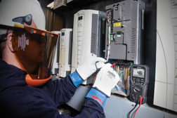 Variable-frequency drives (VFDs) have helped to reduce the number of motor failures that are the result of overheating and voltage irregularities. (Photo courtesy of Flir Systems Inc.)