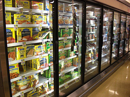 closed-door refrigeration cases