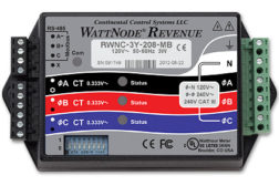 Continental Control Systems Modbus Revenue Meter