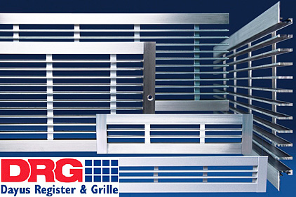 Dayus Register & Grille Shallow Bar Linear Grille