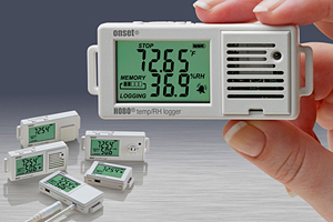 Onset Temperature/Relative Humidity Data Loggers