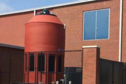 Engineered HDPE plastic cooling towers were recently installed at two Scott County Schools facilities in the Georgetown, Kentucky, area.