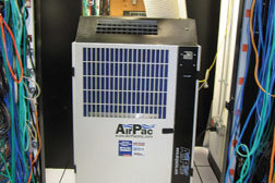 Portable cooling has become increasingly popular in server rooms, where it can help keep expensive and sensitive computer equipment running. (Photo courtesy of AirPac)