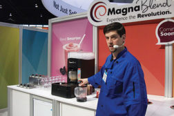 A Taylor work station for blended beverages offers ice creation, storage, and many other beverage service features.