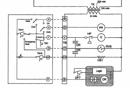 heat pump schematic diagram