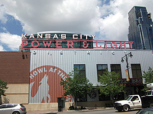 The Kansas City Power & Light District is an entertainment section of downtown Kansas City, Missouri, but it also draws attention to the namesake utility which provides electrical power to a large section of the midwestern United States.