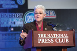 Gina McCarthy, administrator, U.S. Environmental Protection Agency (EPA), discussed the new clean power plan laid out by the EPA. (Feature photos by Herman Farrer Photography.)