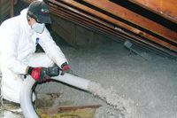 Contractors should educate customers about retrofits that can truly make a difference in their energy bills, such as adding attic insulation. (Photo courtesy of Dr. Energy Saver)